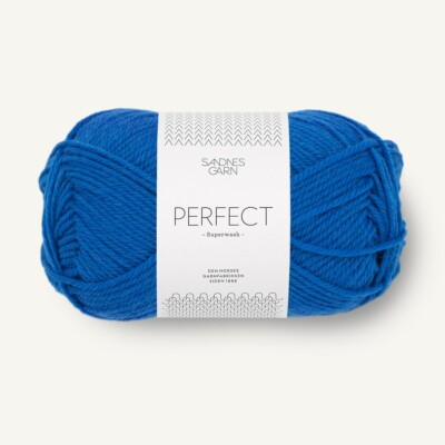 PERFECT von SANDNES GARN - JOLLY BLUE (6046) - 50 g / ca. 100 m Wolle