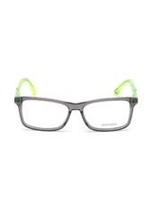 Diesel DL 5294 Gray Crystal 020 Plastic Optical Eyeglasses Frame 55-15-145 RX