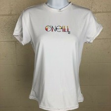O  neill Women  s Rash Guard Size S White DN12