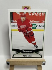 ADAM ERNE 2021-22 Upper Deck Parkhurst Hockey #88 Detroit Red Wings