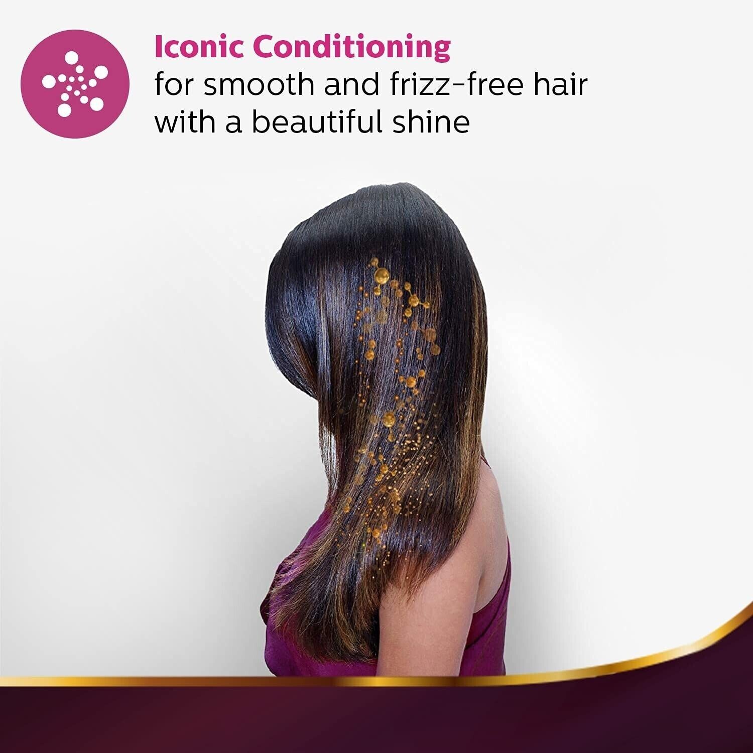 Philips BHH730/00 Kerashine Titanium Wide Plate Straightener With Silk Protect