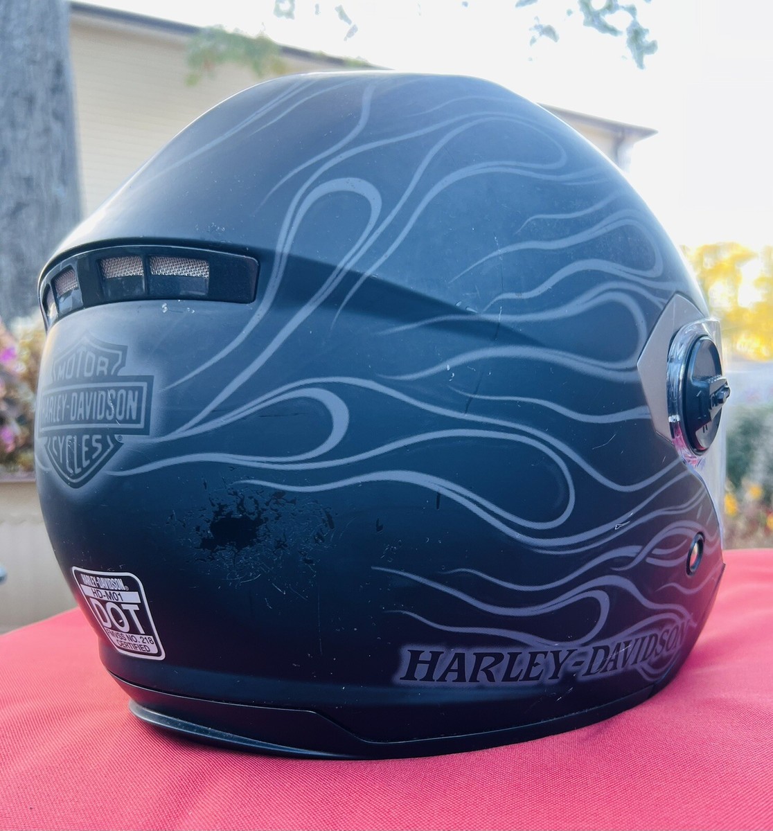 Harley Davidson Men's Splendor Sun Shield Helmet/98209-16VM/SMALL