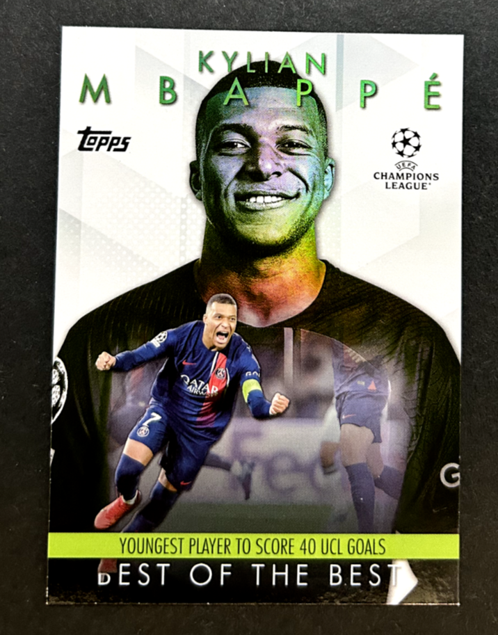 2023-24 Topps UEFA Club - Kylian Mbappe #BM-8 Paris Saint-Germain
