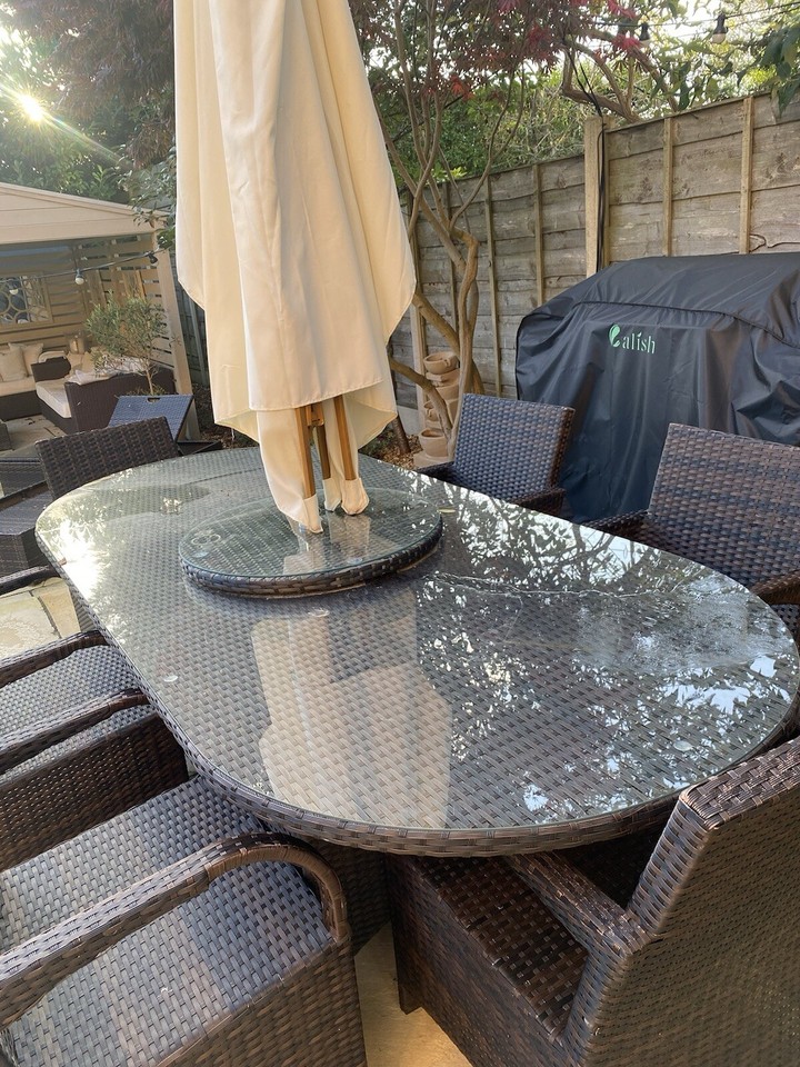 garden furniture used rattan eBay