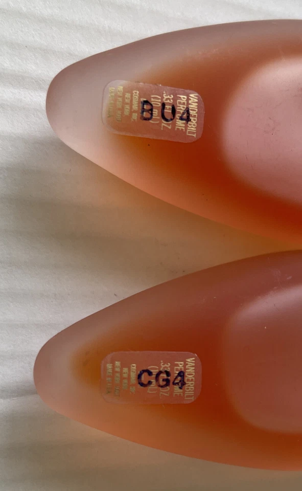 Perfume puro Vanderbilt 2 x 0,33 oz + rollo y embudo gratis de 0,5 oz para mujer 2 piezas Foto 2 de 4