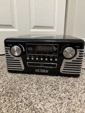 Victrola Retro Record Player Wireless Bluetooth 3-speed USB AM/FM