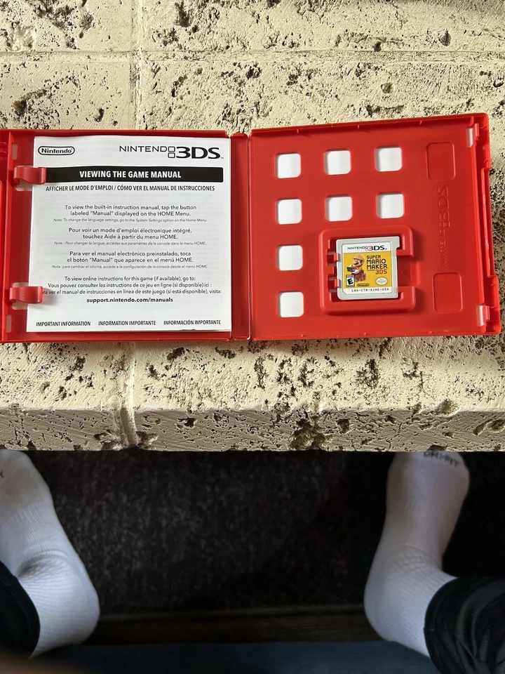 Super Mario Maker (3DS, 2016). Pre-owned. Tested And Works. - Image 2 of 3