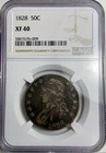 1828-P Capped Bust Half Dollar — photo from another recent sale