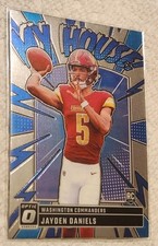 2024 Jayden Daniels Rookie PANINI Donruss Optic /  RC  #9 MY HOUSE  QB 