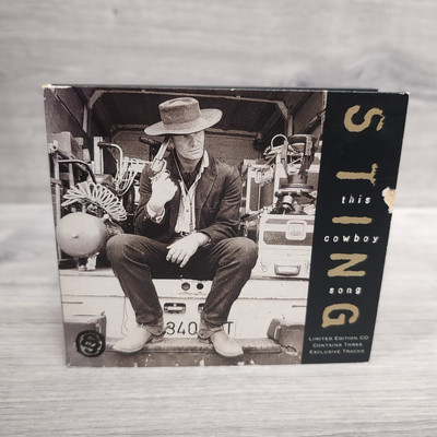 Sting - This Cowboy Song - CD Single - 1995 A&M Records - Limited Edition - VGC