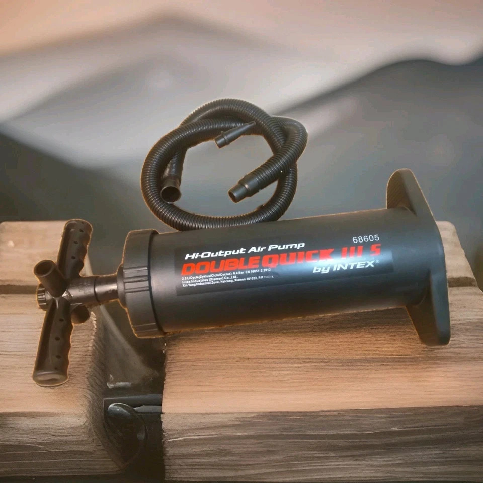 Intex Doble Quick III S Bomba de Aire Alta Salida Modelo 68605 Inflador Portátil Foto 2 de 4