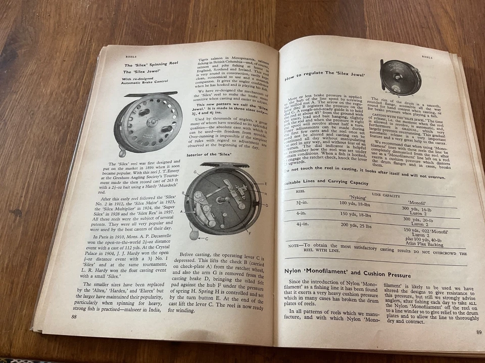 HARDY'S Catalogue 60 ieme édition 1955 pêche poissons  - Photo 4/4