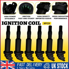 6pcs Ignition Coil fits ROLLS-ROYCE Phantom RR1 RR2 RR3 2003 - 2017 12131712219