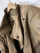 Vintage Comint Womens Sz S 80 s Brown Leather Jacket