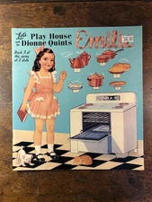 Vintage 1993 Lets Play House Dionne Quints "Emilie" Paper Doll Book Uncut