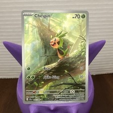 Chespin 087/086 - Mega Evolution: Chaos Rising - Pokemon TCG Illustration Rare