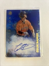 2021 Bowman Inception Blue Foil 71/99 Colin Barber #PA-CB Auto 2f9