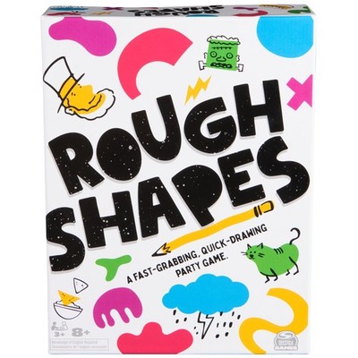 Spin Master Games, Rough Shapes, Quick-Drawing Game for Artists 1, Multicolor 