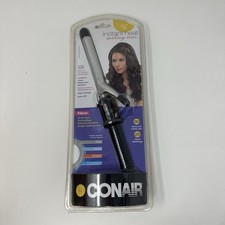 Conair Instant Heat 3/4 Inch Curling Iron Black 25 Heat Settings Sealed