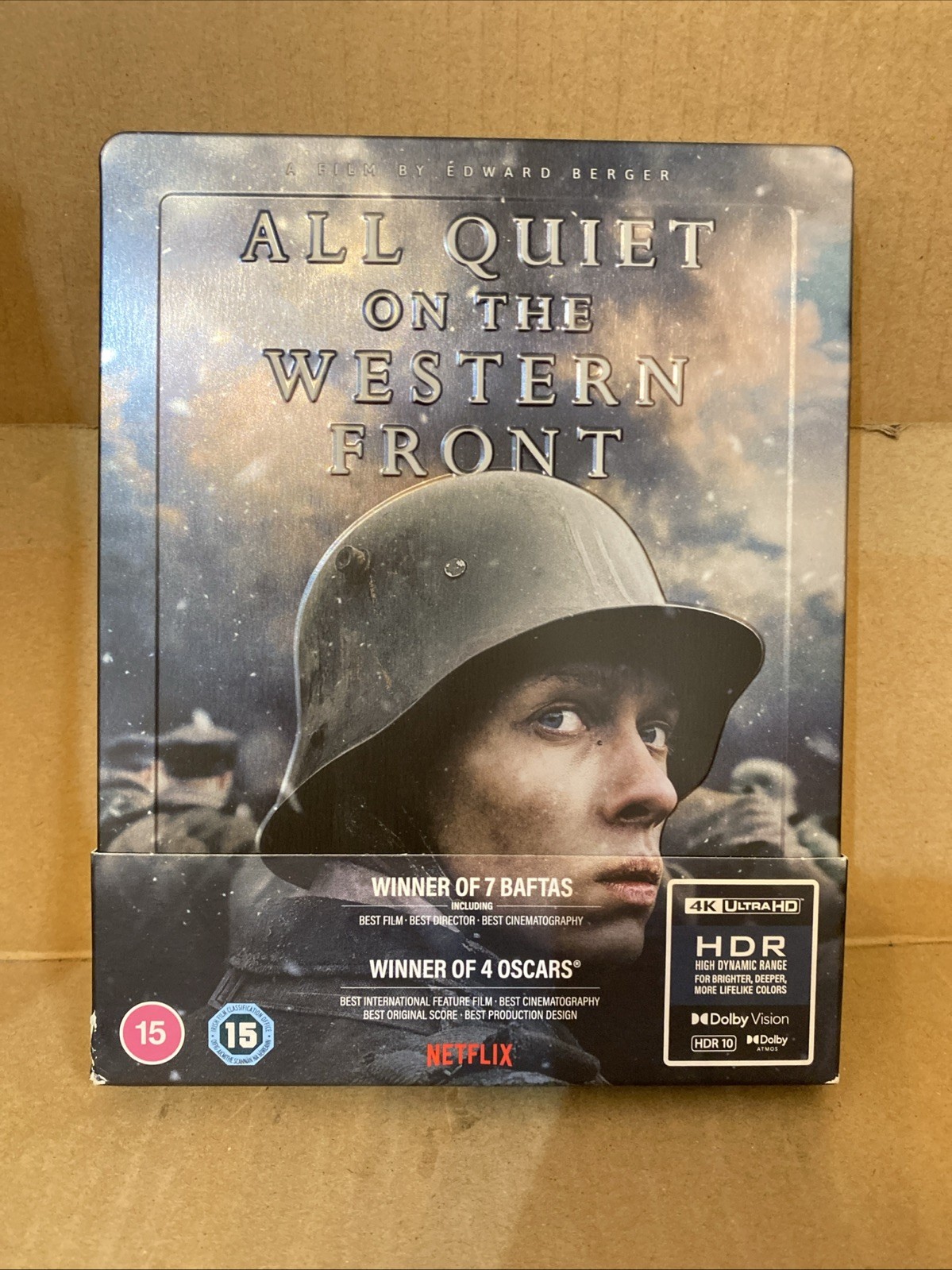 All Quiet on the Western Front 4K UHD & Blu-Ray Steelbook