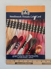 DMC Needlework Threads Printed Floss Sample Color Card 2008 Art. No. PRCOLCARD