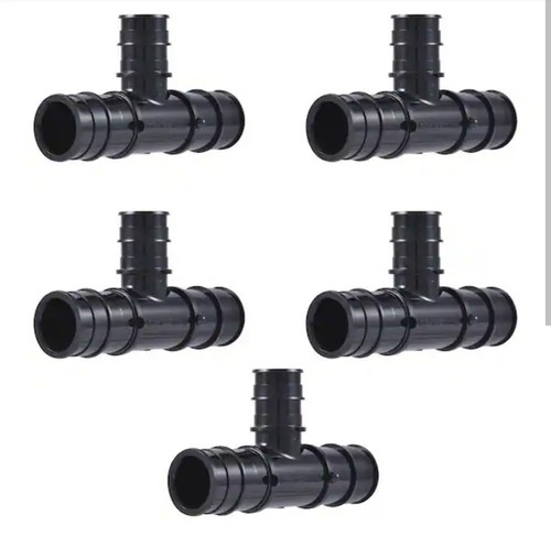 Sharkbite 1 in x 1 in x 3/4 in PEX-A Poly Expansion Reducing Tee Fitting (5-Pk)