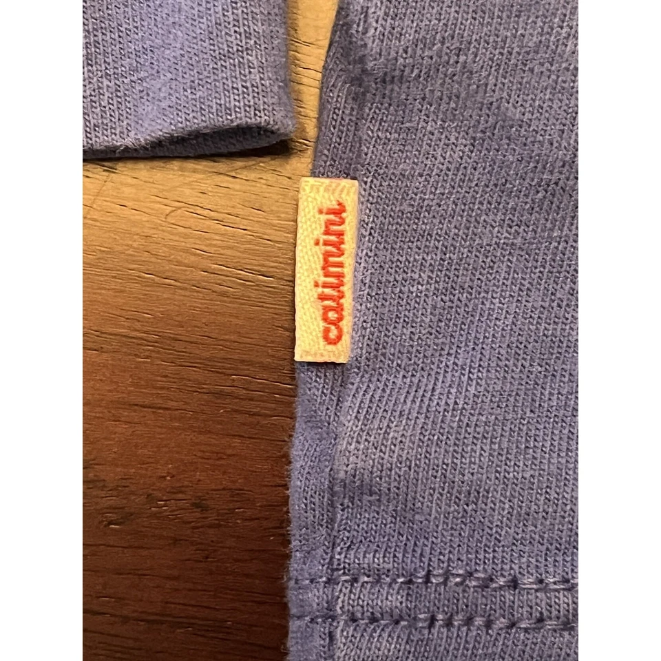 Catimini Blue “Happy Face” Long Sleeve Tee Shirt. Size 8 - Image 4 of 4