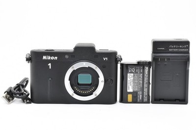 N.MINT* Nikon 1 V1 Mirrorless Digital Camera Black Body from Japan 