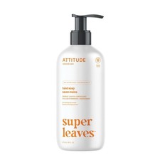 Image of Attitude 700334 Super Orange Leaves Natural Hand Soap