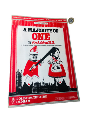 Theaterprogramm Majority of One 1981 Vintage ra