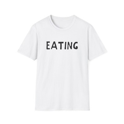 eating hand drawn font tshirt
