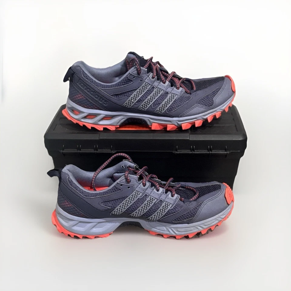 Adidas Women’s Kanadia Tr5 Purple Hiking Trail Running Shoes Size 9.5 Used - Image 2 of 4