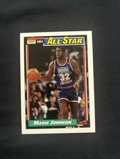 Topps 1992-93 Magic Johnson #126 All-Star NBA Basketball Card Base Set