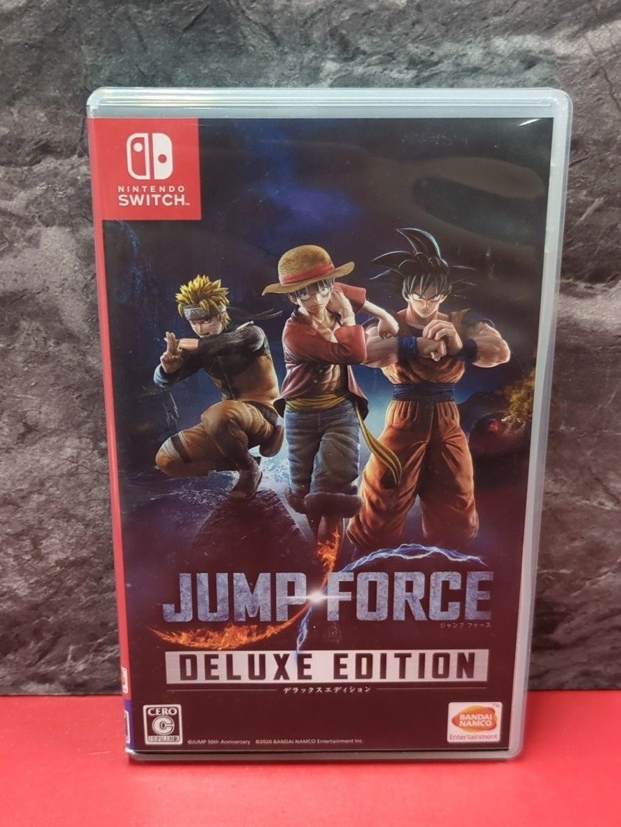 Switch Nintendo JUMP FORCE Deluxe Edition With Box | eBay