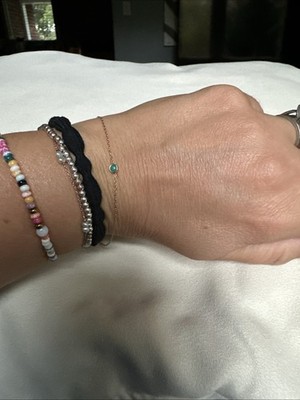 Zoe Chicco December Birthstone Bracelet Turquoise 14k Gold Currently Retails$495