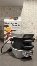 Hamilton Beach Breakfast Sandwich Maker – With Box & Manual – Barely Used