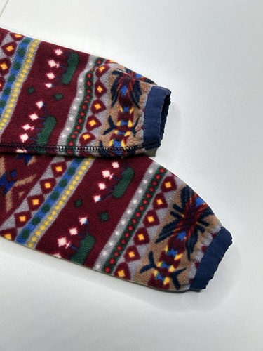 Polo Ralph Lauren Andover II Fleece Sweater Size M(8-10) Colorful Skiing Outdoor - Picture 9 of 15