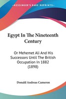 Egypt In The Nineteenth Century Donald Andreas Cameron Taschenbuch Englisch 2008