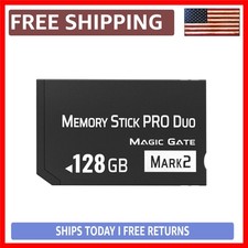   128GB High-Speed Memory Stick Pro Duo for PSP  Cameras - Unmatched Perfor...