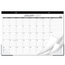 Desk Calendar 2026-2027 - 18 Months Wall Calendar 2026-2027, Jul 2026 - Dec 2027