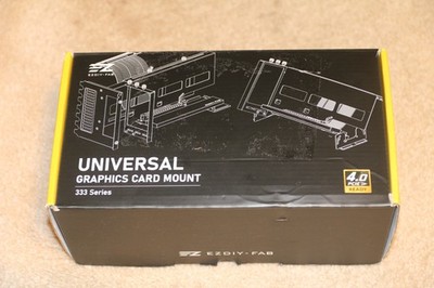 EZDIY-FAB Universal Graphics Card Mount 333 Series PCI-E 4.0 Ready