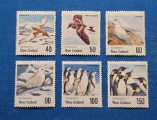 New Zealand Stamps, Scott 1008-1013 Complete Set MNH