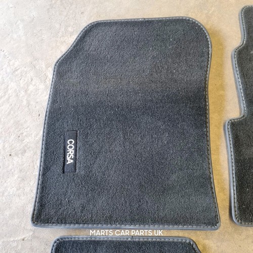 Genuine Vauxhall Corsa F Electric Front + Rear Interior Floor Mats Set - Picture 2 of 5
