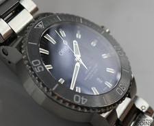 Oris Aquis Automatic Black Dial Stainless Steel Men's Watch w/ Box 7730 6