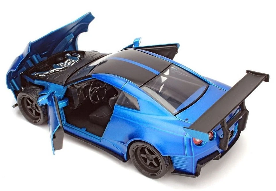 JADA TOYS - Voiture du film Fast And Furious 6 Brian's NISSAN GT-R R35 de 200... - Photo 4/4