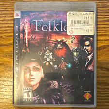 Sony Computer Entertainment Folklore PS3 2007 T Teen RPG NTSC-U/C Manual