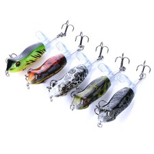 Outdoor Tractor Shaped Hengjia Fishing Propeller Hard Bait Frog Lure Water