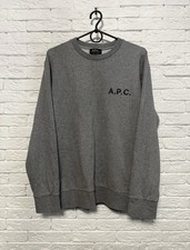 APC Sweatshirt With Painted Logo Sz M