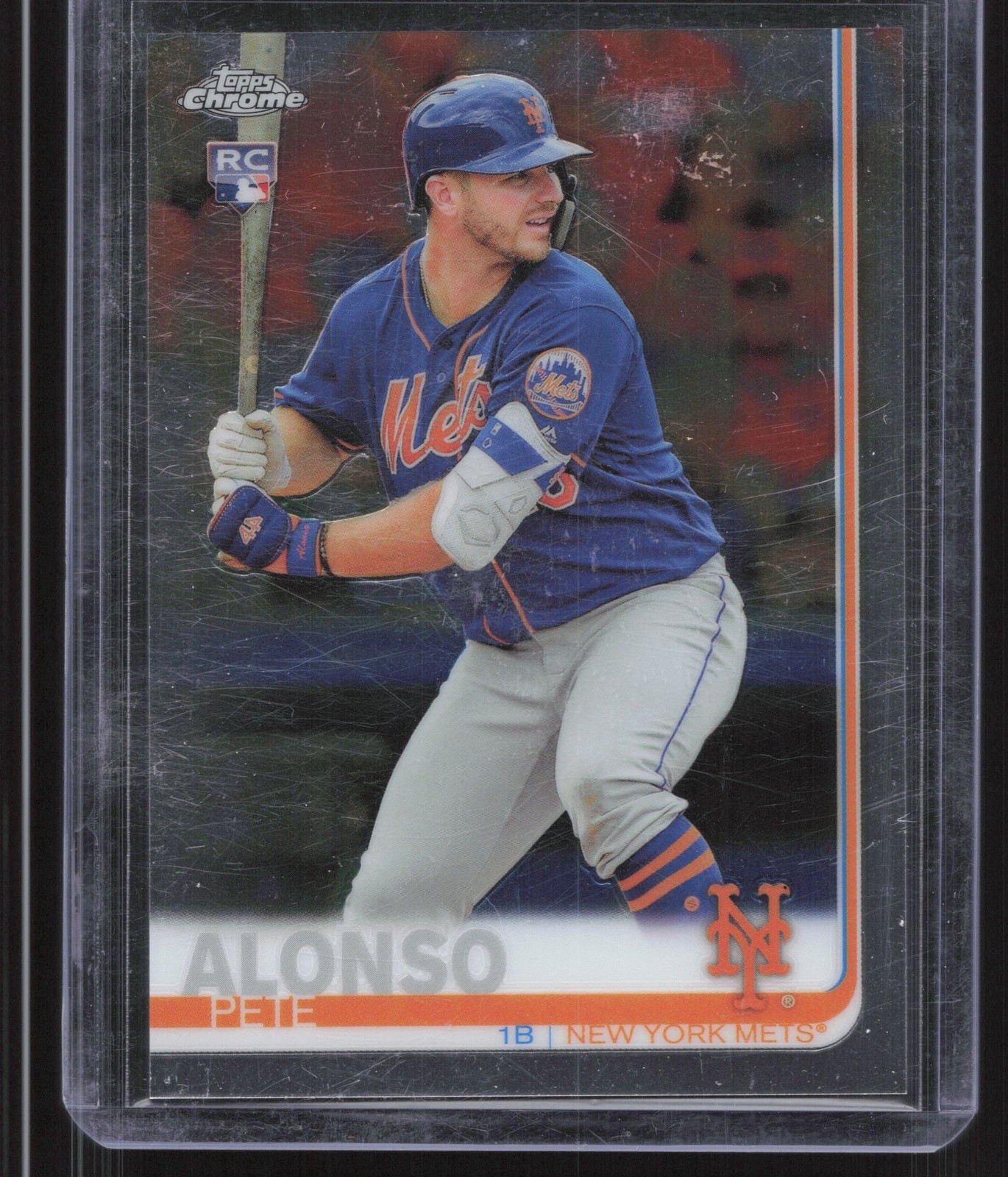 2019 Topps Chrome #204 Pete Alonso RC Mets