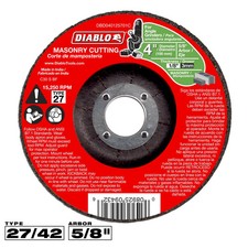 DIABLO DBD040125701C 4" Type 27 Masonry Cut-Off Disc